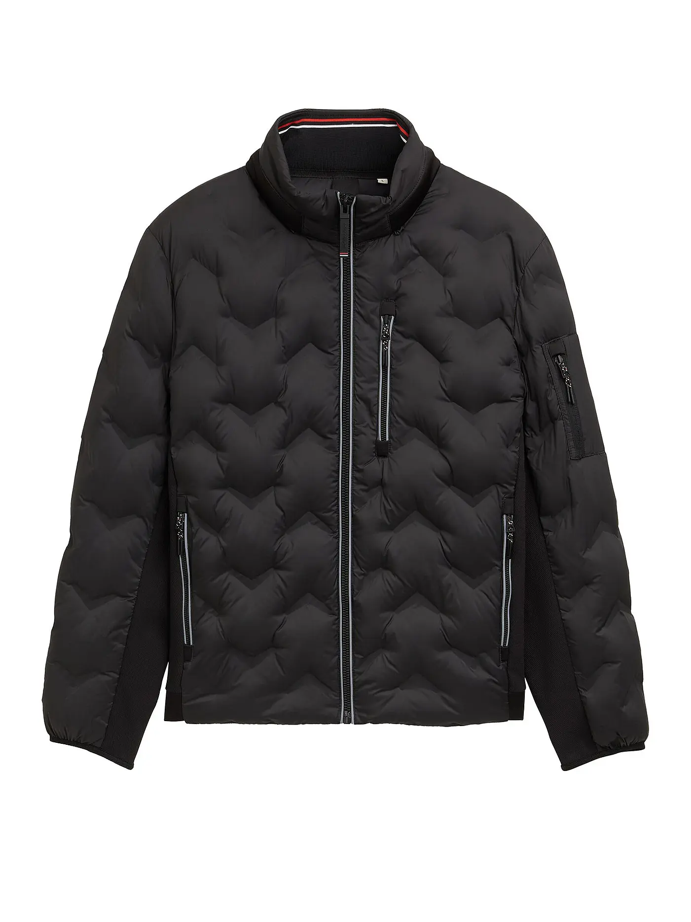 TOM TAILOR | Steppjacke | schwarz